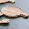 CASA ACACIA CHIC Piatto Con Manico Naturale| Piatti Da Portata