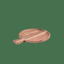 CASA ACACIA CHIC Piatto Con Manico Naturale| Piatti Da Portata
