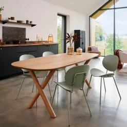 CASA ACACIA Gambe A X Set Di 2 Naturale| Tavoli