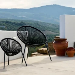 CASA ACAPULCO Poltrona Lounge Set Di 2 Arena| Sedie Lounge