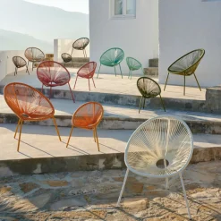 CASA ACAPULCO Poltrona Lounge Set Di 2 Arena| Sedie Lounge
