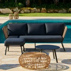 CASA ACAPULCO Set Lounge Naturale| Set Lounge