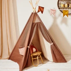 CASA ADVENTURE Tenda Da Gioco Marrone| Kids|Mobili Per Bambini