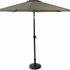 CASA ALU & PISA Set Ombrellone Taupe| Ombrelloni