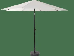 CASA ALU Ombrellone Senza Base Bianco| Ombrelloni