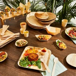 CASA APERO ECO Ciotole Set Di 20 Naturale| Aperitivo E Tapas