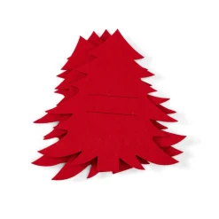 CASA ARBO Portaposate Set Da 4 Rosso| Buste Portaposate