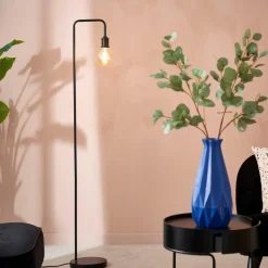 CASA ARCHE Lampada Da Terra Nero| Lampade Da Terra