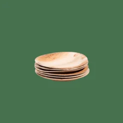 CASA ARECA LEAF Ciotole Set Di 6 Naturale| Piatti