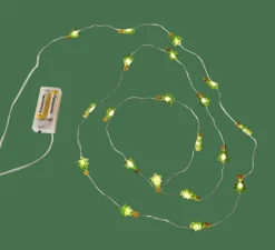 CASA ARO Filo Luminoso Con 20 Luci Led 2 Disegni Rosso, Verde| Fili Luminosi