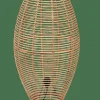 CASA ARZU Lampada Da Terra E27 Naturale| Figurine Decorative