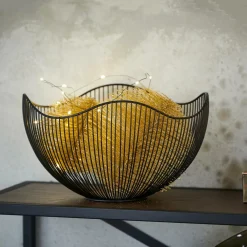 CASA ASTER Cesto Portafrutta Nero| Accessori Da Cucina