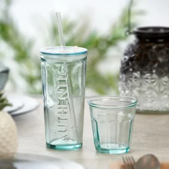 CASA AUTHENTIC Vetro 50 CL Trasparente| Bicchieri Da Acqua