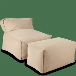 CASA BAGIE Poltrona A Sacco Beige| Poltrone|Pouf
