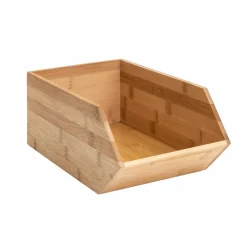 CASA BAMBOO Cassettiera 2 Cassetti Naturale| Cassettiere