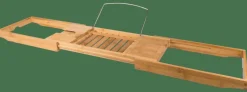 CASA BAMBOO Mensola Per Vasca Da Bagno Naturale| Accessori Per La Vasca