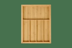CASA BAMBOO Org. Per Cassetto Allungabile Naturale| Cesti Cassetto