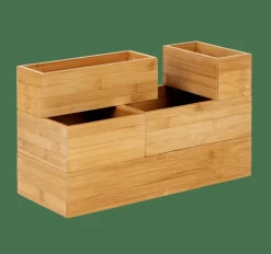 CASA BAMBOO Organiser Per Cassetto Naturale| Accessori Da Cucina