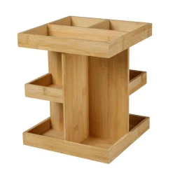 CASA BAMBOO Portaoggetti Naturale| Cesti Cassetto