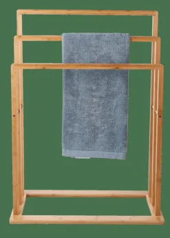 CASA BAMBOO Portasciugamani Naturale| Mobili Da Bagno