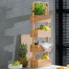 CASA BAMBOO Scaffale Portatutto Naturale| Scaffali Da Parete