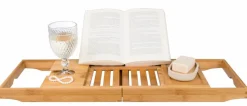 CASA BAMBOO Scatola Portafazzoletti Naturale| Accessori Da Lavandino|Cesti Cassetto