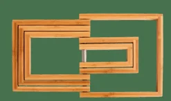 CASA BAMBOO Sottopentola Naturale| Sottopentole