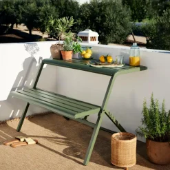CASA BERGEN Tavolo Da Balcone Anche Tav. X Piante| Set Balcone