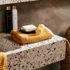 CASA BIO SOFT Asciugamano Giallo| Asciugamani