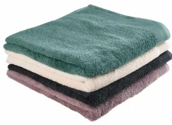 CASA BIO SOFT Asciugamano Verde Scuro| Asciugamani