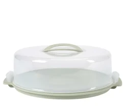 CASA BIOLINE Portatorta Menta| Scatole Conserva Vivande|Strumenti Da Cucina