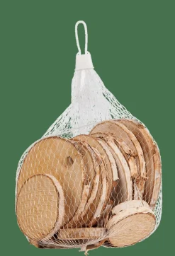 CASA BIRCH Deco Legno Betulla 15 Pezzi Naturale| Autunno