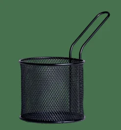 CASA BLACK Cestino Da Portata Nero| Aperitivo E Tapas