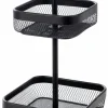 CASA BLACK LUNAR Cesto Ovale 2 Pezzi Nero| Accessori Da Cucina