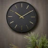 CASA BLACK Orologio Da Parete Nero| Orologi