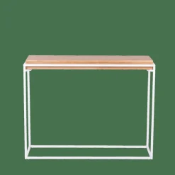 CASA BLOK Mobile Consolle Bianco, Naturale| Consolle