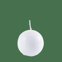 CASA BOLA Candela Sferica Bianco| Candele