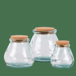 CASA BOLSO Contenitore Per Vivande 38 CL Trasparente| Barattoli