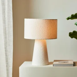 CASA BOUCLE LUME Lampada Da Tavolo Bianco| Lampade Da Tavolo