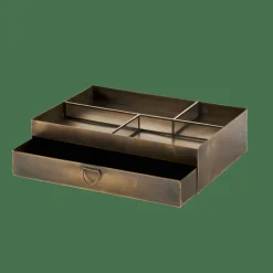 CASA BRASS Portaoggetti Bronzo| Scatole|Portadocumenti