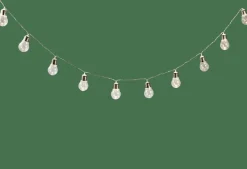 CASA BULB Filo Luminoso Solare 10 Leds Trasparente| Illuminazione Esterna