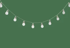 CASA BULB Filo Luminoso Solare 10 Leds Trasparente| Illuminazione Esterna