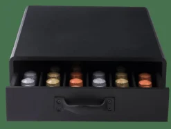 CASA CAFE Cassetto Per Capsule Per Capsule Di Caffè Nero| Utensili Da Caffè
