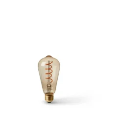 CASA CALEX Lampadina A Fil. E27 Marrone| Lampade Led