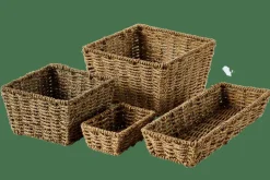 CASA CALI SEAGRASS Cesto Naturale| Cesti Portatutto