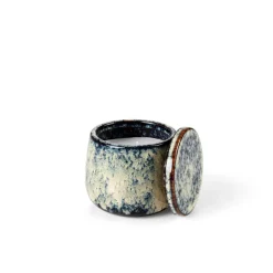 CASA CERAMIC Candela In Vaso Blu| Candele