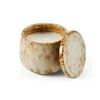 CASA CERAMIC Candela In Vaso Beige| Candele