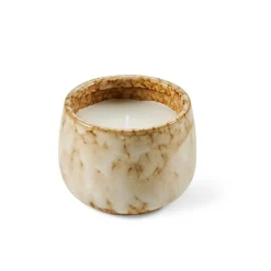 CASA CERAMIC Candela In Vaso Beige| Candele