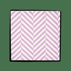 CASA CHEVRON Set Di 20 Tovaglioli Viola| Tovaglioli