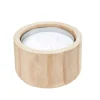 CASA CITRONELLA WOOD Candela Da Esterni Bianco| Candele Da Giardino